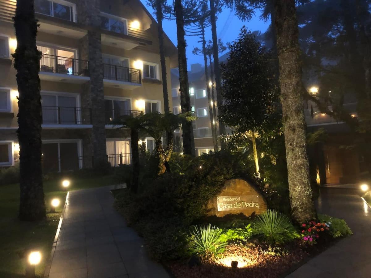 Excelente Apartamento Em Gramado/Rs No Condominio Casa De Pedra Eksteriør billede